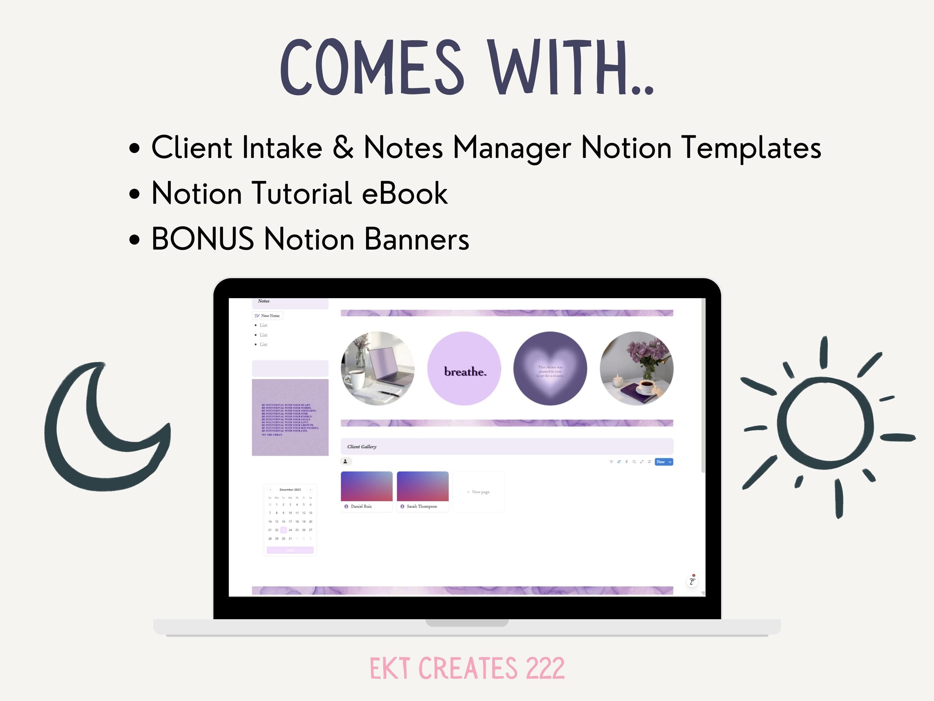 Client Intake Manager Notion Template
