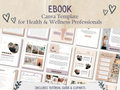Ebook Canva Templates for Health & Wellness Coaches