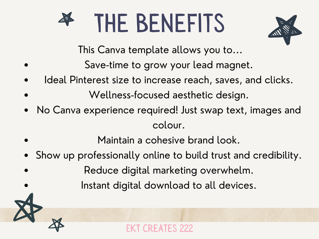 Lead Magnet Pinterest Templates (Canva Templates)