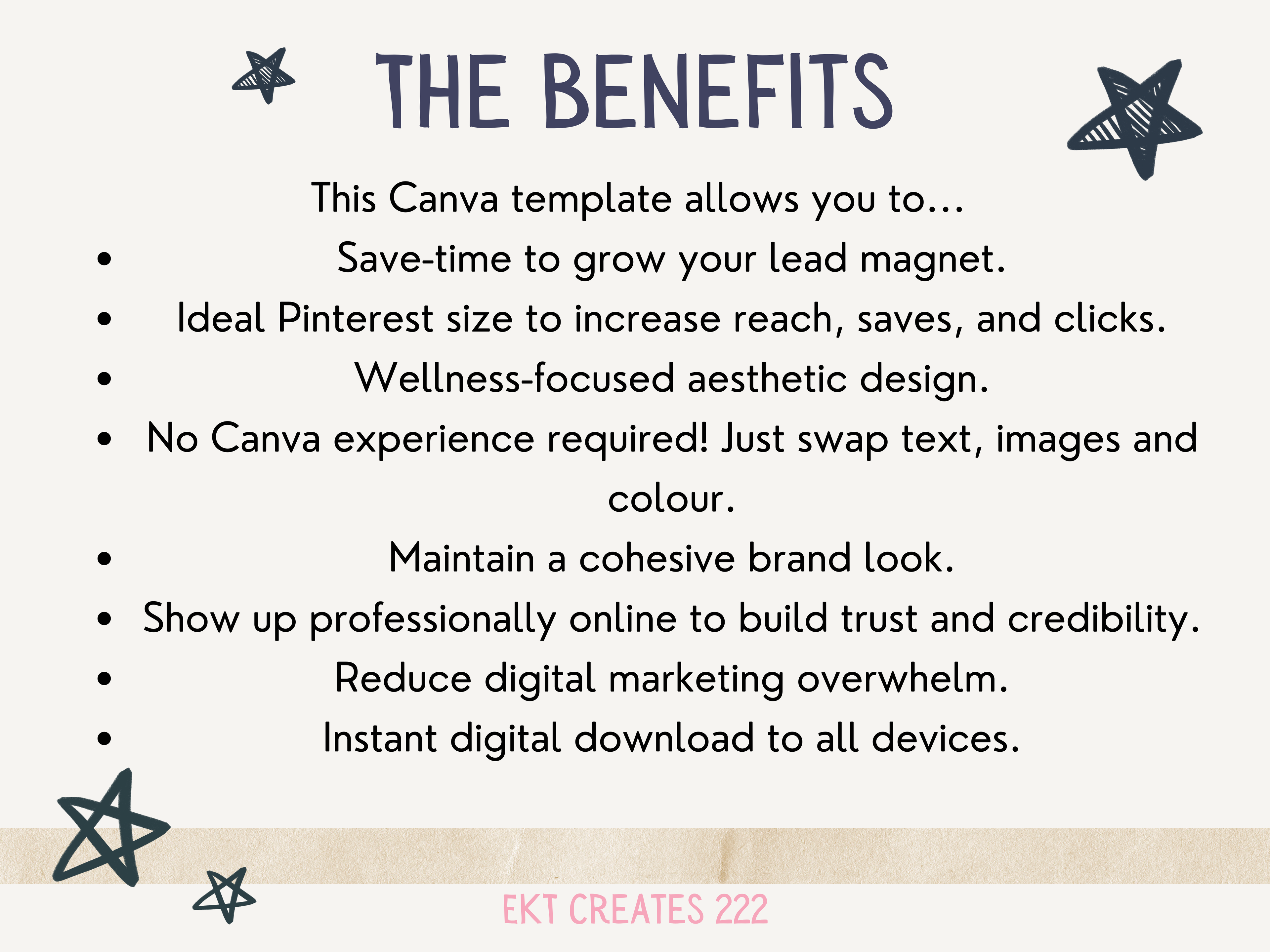 Lead Magnet Pinterest Templates (Canva Templates)