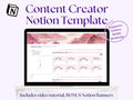 Content Creator Notion Template