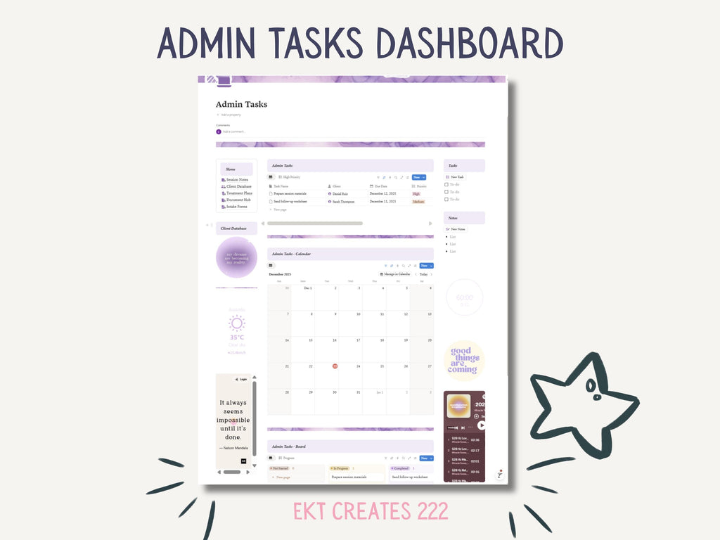 Client Intake Manager Notion Template